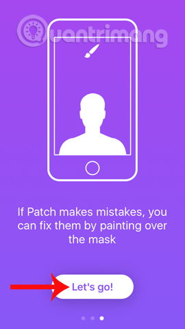 Xóa phông ảnh bằng ứng dụng Patch