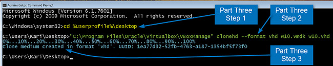 Dùng lệnh chuyển đổi file Gõ lệnh convert