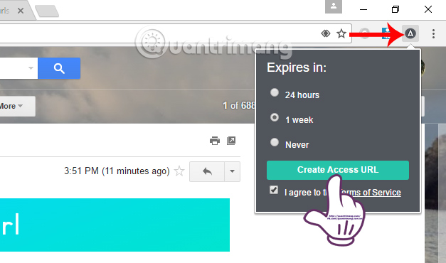 Tạo URL đường link tài khoản cá nhân