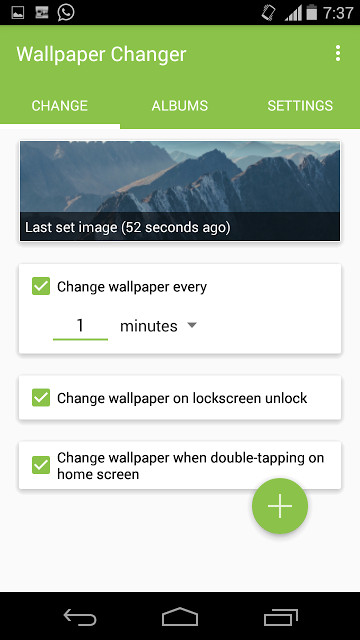 Hướng dẫn cách cài đặt tự động thay đổi màn hình nền trên Android bằng ứng dụng Wallpaper Changer