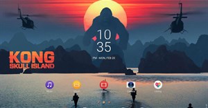 Mời tải hình nền phim Kong: Skull Island - Đảo đầu lâu cho điện thoại Sony XPERIA