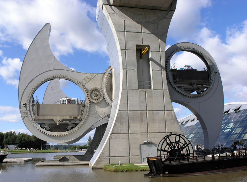 Falkirk có vòng răng lớn, đường kính 35m