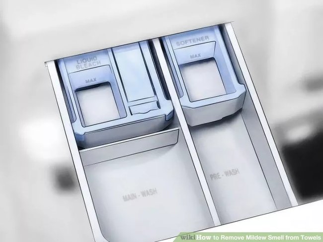 Vệ sinh ngăn chứa xà phòng giặt