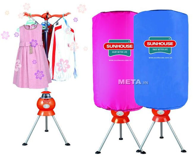 Sấy và là quần áo hằng ngày