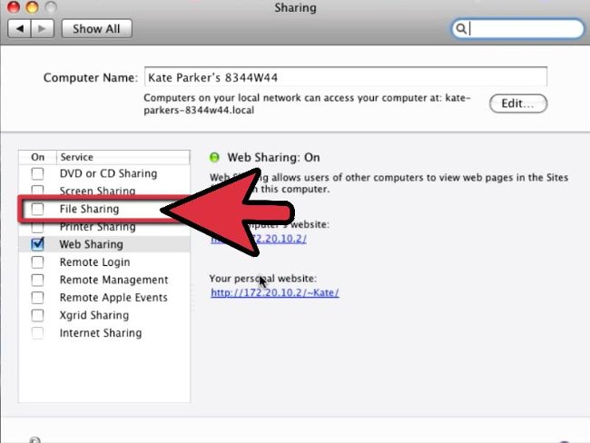 Chia sẻ tập tin trên Mac Chia sẻ tập tin trên Mac
