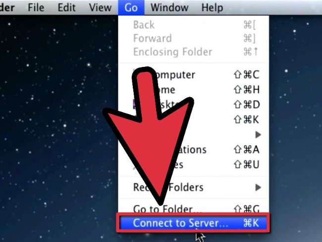 Kết nối Mac như máy chủ Kết nối Mac như máy chủ