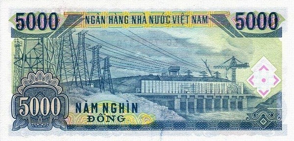 Tờ tiền năm nghìn đồng