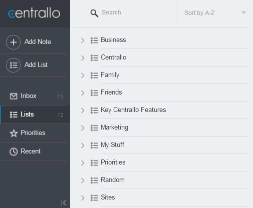 Centrallo để quản lý task dùng Centrallo
