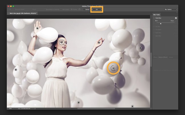 Làm mờ nền trên Photoshop Làm mờ nền trên Photoshop