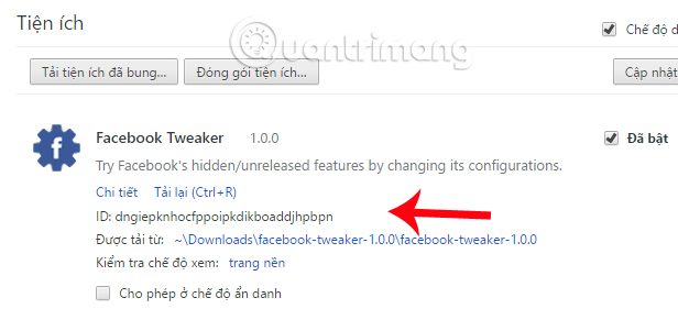 Danh sách tiện ích cài đặt trên Chrome Danh sách tiện ích cài đặt trên Chrome