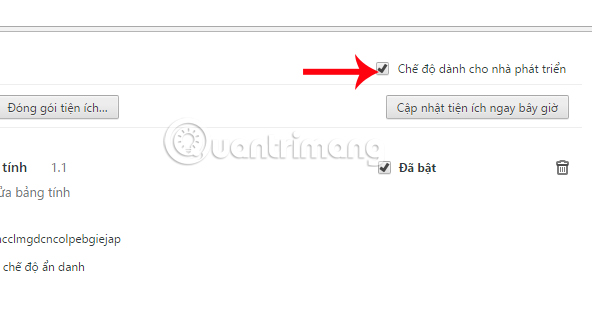 Chế độ dành cho nhà phát triển Chế độ dành cho nhà phát triển