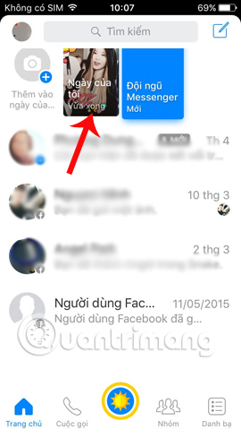 Tính năng Ngày của tôi