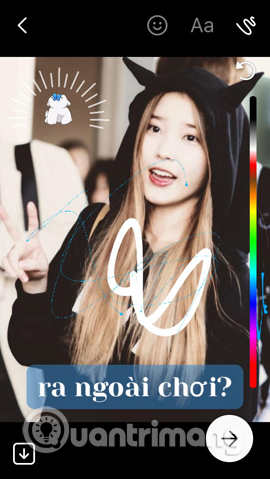 Thêm nét vẽ vào hình ảnh Thêm nét vẽ vào hình ảnh