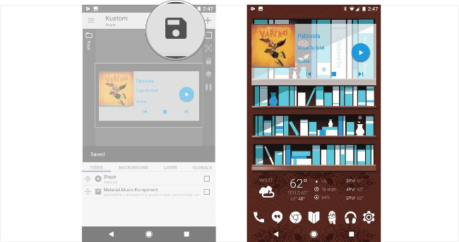 Chọn Save, quay trở lại màn hình chính Chọn Save, quay trở lại màn hình chính