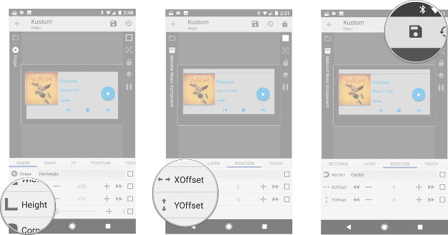 Điều chỉnh các lựa chọn sau đó Save Điều chỉnh các lựa chọn sau đó Save