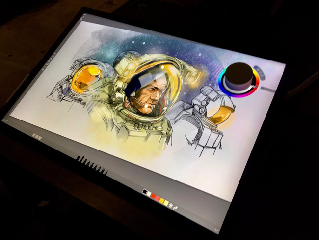 Chọn màu sắc với Surface Dial