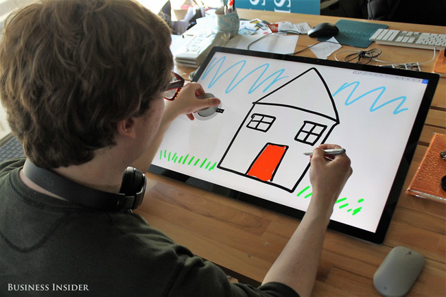Ghi chú trên Surface Studio