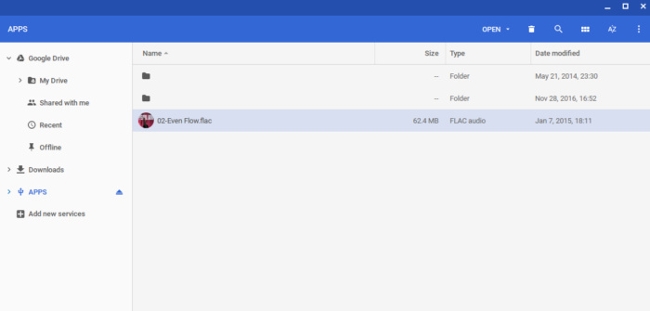 Các ứng dụng có trong Chromebook