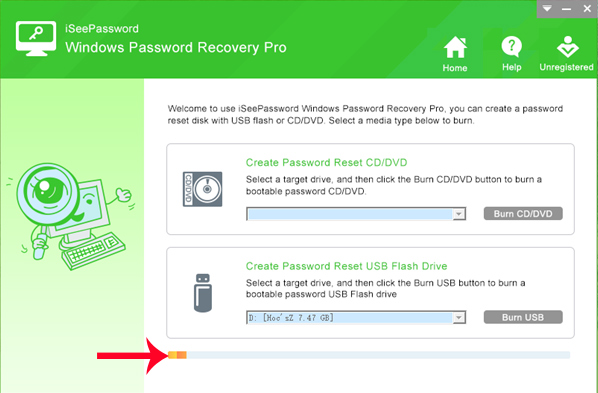 Thiết lập lại mật khẩu Windows bằng iSeePassword