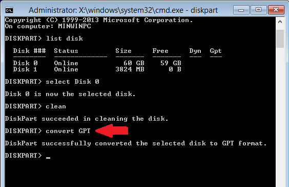 Cách sửa lỗi "The selected disk has an MBR partition table" khi cài Windows
