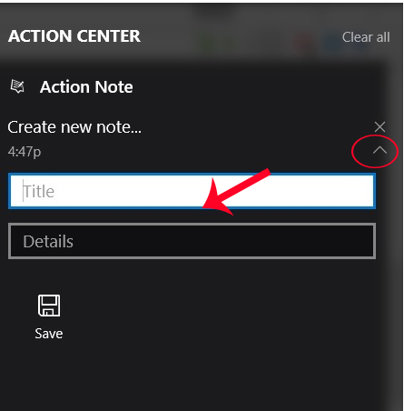 Cách Tạo Ghi Chú Trong Action Center Trong Windows 10 - VERA STAR