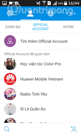 Các trang web, trang báo quan tâm