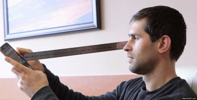 Cư ly quan sát của mắt tới điện thoại Cư ly quan sát của mắt tới điện thoại