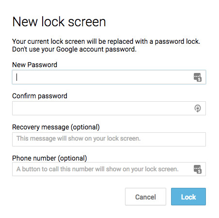 Sau đó điện thoại của bạn sẽ được mở khóa, lúc này hãy vào Settings > Lockscreen and Security > Screen Lock Type