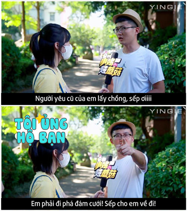 Người yêu cũ lấy chồng, em không yên tâm làm việc được sếp ạ  Người yêu cũ lấy chồng, em không yên tâm làm việc được sếp ạ