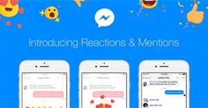 Facebook sắp cho phép người dùng thể hiện cảm xúc và tag bạn bè trong khi chat trên ứng dụng Messenger