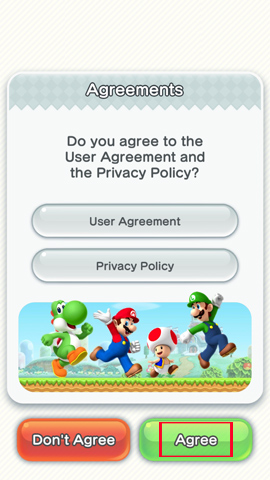 Các điều khoản của tựa game Super Mario Run