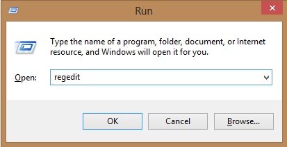 Cửa sổ Run của Windows
