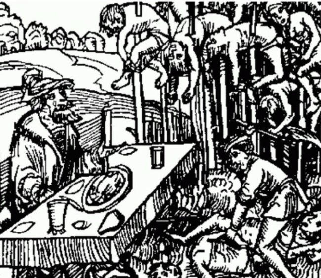 Impalement, một hình thức tra tấn cực kỳ đau đớn  Impalement, một hình thức tra tấn cực kỳ đau đớn