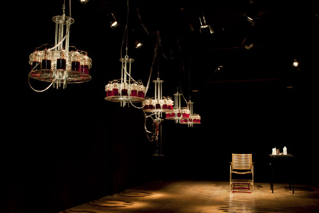 Truyền máu để điều khiển nhạc 