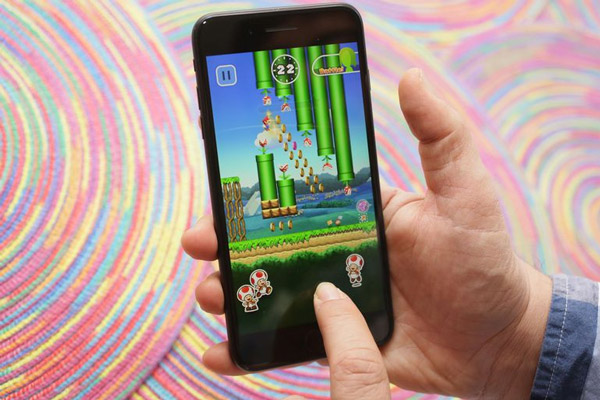 cách nhảy trong Super Mario Run