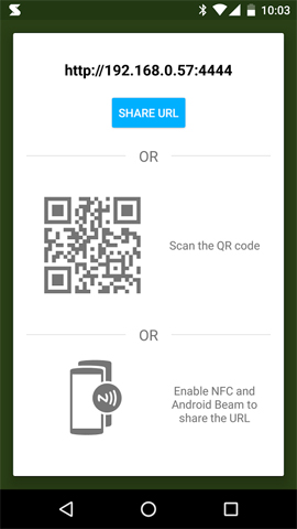 Gửi dữ liệu qua Sweech