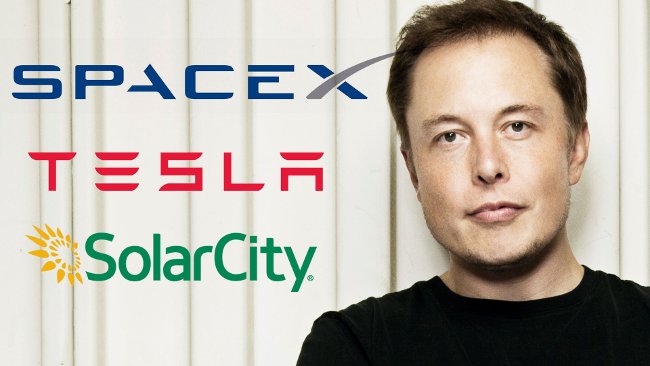 Elon Musk - người sáng lập ra Tesla, SpaceX và SolarCity 