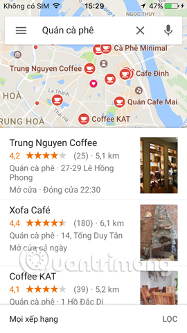 Vị trí địa điểm giải trí Vị trí địa điểm giải trí