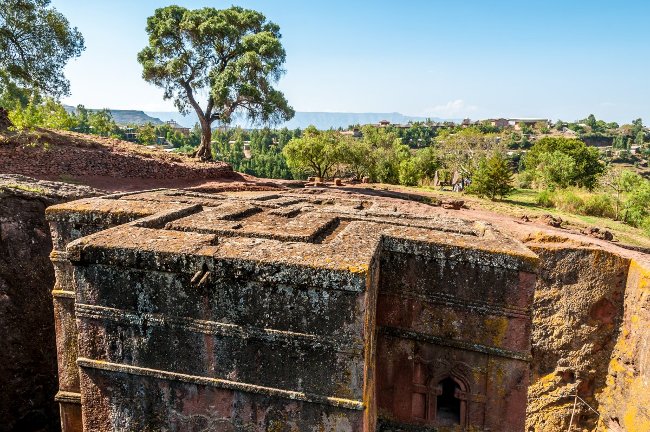 Nhà thờ St. George ở Lalibela, Ethiopia