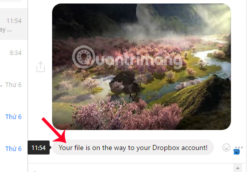 Tải file lên Messenger Tải file lên Messenger