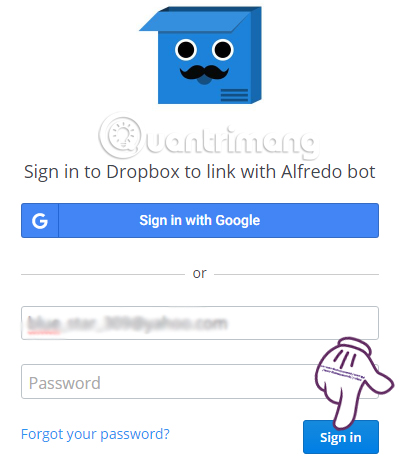 Đăng nhập tài khoản Dropbox  Đăng nhập tài khoản Dropbox