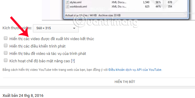 Tắt gợi ý video trên Youtube