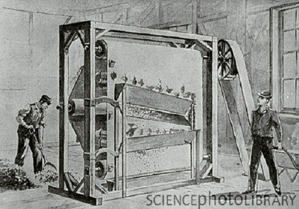 Tách sắt từ quặng non