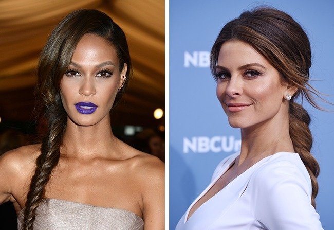 Tết tóc lại thành bím