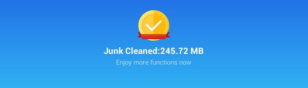 Màn hình sau khi đã xóa xong