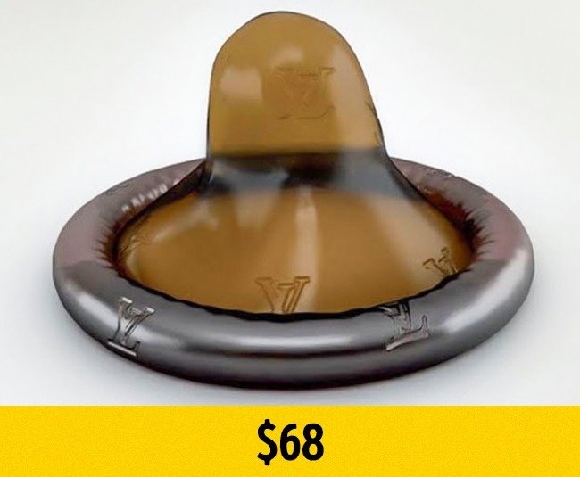 Bao cao su nhãn hiệu Louis Vuitton​