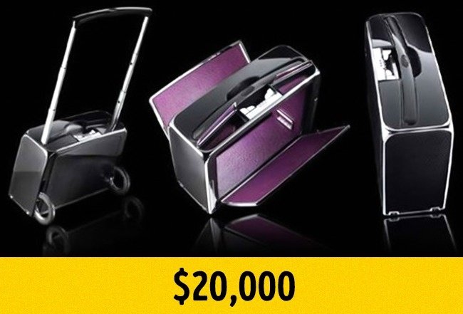 Vali có bánh xe điện