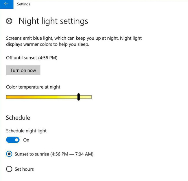 Lọc ánh sáng xanh