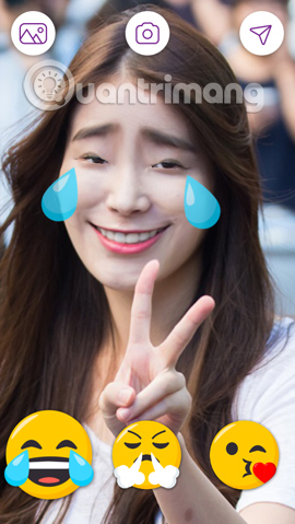 Chọn emoji cho hình ảnh