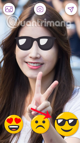 Thay đổi emoji cho ảnh 